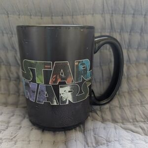 Star Wars Multicolor Logo Black Mug